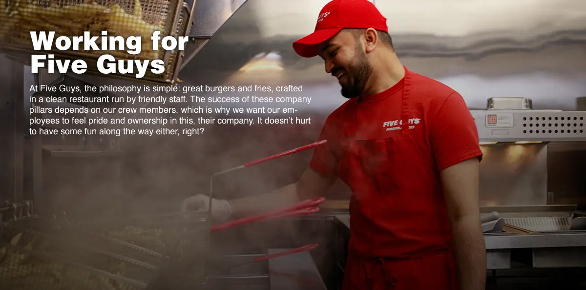 Join the Five Guys Crew: Your Job Is Waiting!