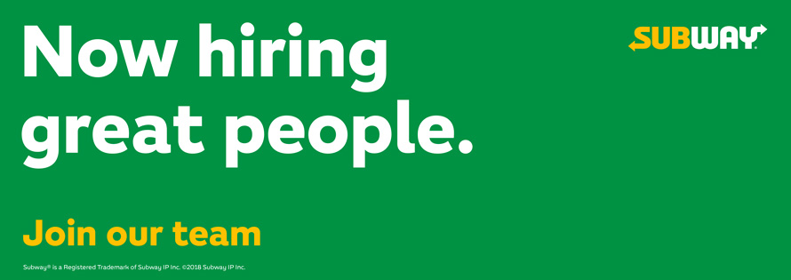 Subway job openings Subway is hiring: join our team in Australia